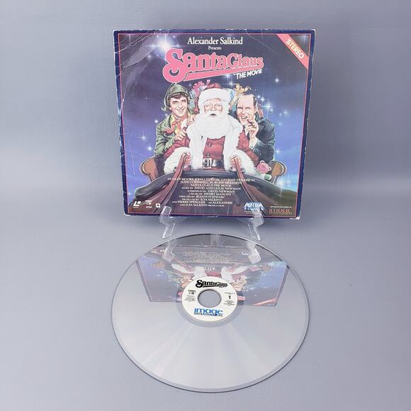 Laserdisc ~ SANTA CLAUS THE MOVIE Dudley Moore, John Lithgow 1985 - Picture 1 of 16